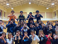 ドッジボール部の集合写真